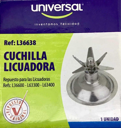Cuchilla para licuadora Universal L366