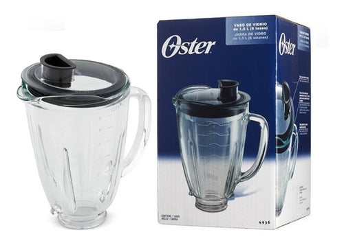Vaso redondo en vidrio Oster original